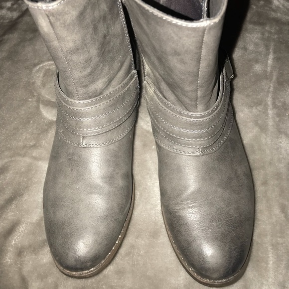 Gray Booties - Picture 2 of 2